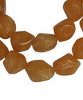 (BG4760) Gemstone Beads Natural Red Aventurine, Faceted, Nuggets (+-47pcs) Gemstone Beads Strands, Natural Red Aventurine, Faceted, Nuggets about 8mm wide, 10mm long, hole: 1mm, 47 pcs/strand, 15.5