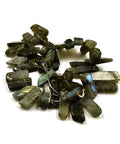 (BG5018) Natural Labradorite Graduated Beads Strands (1 STR) Natural Labradorite Graduated Beads Strands, Size: 