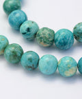 (BG5458) Natural Crazy Agate Beads Strands, Round, Dyed & Heated, MediumTurquoise 8MM Natural Crazy Agate Beads Strands, Round, Dyed & Heated, MediumTurquoise Size: about 8~8.5mm in diameter, hole: 1mm; about 47pcs/strand, 14.9''(38cm).