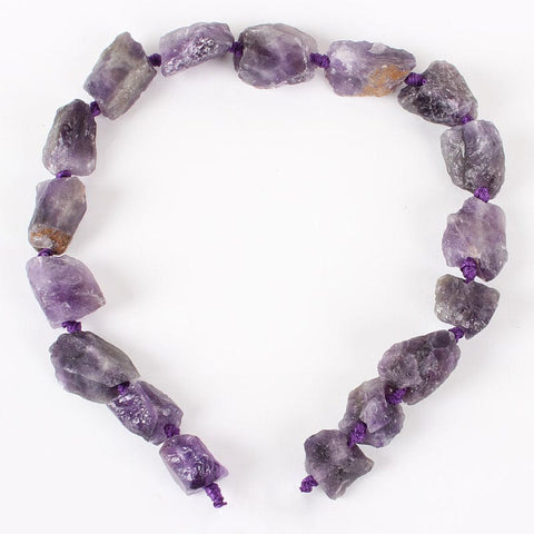 (BG6363A) Natural Gemstone Amethyst Rough Nuggest BeadS 13~40mm (1 STR) Natural Gemstone Amethyst Rough Nuggest Bead Strands Size: about 10~26mm wide, 13~40mm long, 10~23mm thick, hole: 2mm, about 14~19pcs/strand, 16.54".