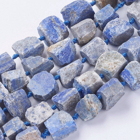 (BG7243-X) Natural Lapis Lazuli Nuggets, MidnightBlue 18~35mm long (BG7243-X) Natural Lapis Lazuli Nuggets, MidnightBlue 18~35mm long