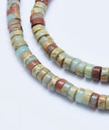 (BG7673A) Natural Aqua Terra Jasper Beads  Heishi Beads, Flat Round/Disc, 6x3~3.5mm (40cm). (BG7673A) Natural Aqua Terra Jasper Beads  Heishi Beads, Flat Round/Disc, 6x3~3.5mm (40cm).