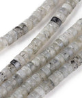 (BG7674-08) Natural Labradorite Heishi Beads, Flat Round/Disc,4..5x2.5mm (40cm) (BG7674-08) Natural Labradorite Heishi Beads, Flat Round/Disc,4..5x2.5mm (40cm)