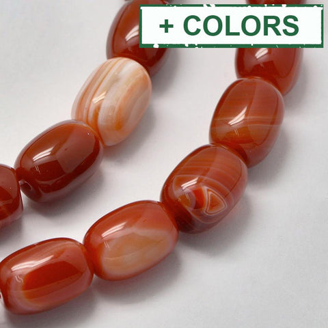 (BG7836-X) Natural Beads Strands, Barrel, 17~18mm (BG7836-X) Natural Beads Strands, Barrel, 17~18mm