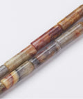 (BG7888-F11) Natural Crazy Agate Bead Strands, Tube 3.5~5mm (BG7888-F11) Natural Crazy Agate Bead Strands, Tube 3.5~5mm
