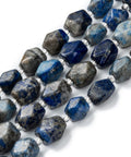 (BG8278-06) Natural Lapis Lazuli Beads Strands, 11~14mm (1 STR) (BG8278-06) Natural Lapis Lazuli Beads Strands, 11~14mm (1 STR)