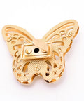 (BG8718G) Aluminum Alloy Bag Clasps Set, Light Gold S49x44mm (1 PC) (BG8718G) Aluminum Alloy Bag Clasps Set, Light Gold S49x44mm (1 PC)