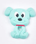 Big Silicone Puppy Beads, Chewing Beads For Teethers, Beagle Dog, Pale Turquoise  90~91mm Big Silicone Puppy Beads, Chewing Beads For Teethers, Beagle Dog, Pale Turquoise  90~91mm