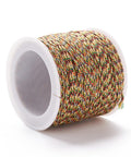 COLORFUL Braided Nylon Thread, 0.8-1 mm 100 yards (91 meters) spool Braided Nylon Thread, 0.8-1 mm 100 yards (91 meters) spool