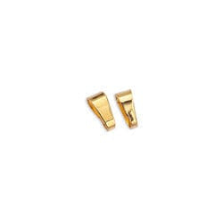 24KT GOLD PLATED Brass component bail triangular ring 6mm Brass component bail triangular ring 6mm