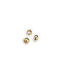 Brass Crimp Bead 3mm-Φ2mm Hole: 2mm Brass Crimp Bead 3mm-Φ2mm Hole: 2mm