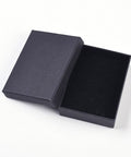 Cardboard Jewelry Set Boxes, with Sponge inside, Black 6.9x9cm Cardboard Jewelry Set Boxes, with Sponge inside, Black 6.9x9cm