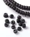 (CB3739) Coconut beads 5mm Black (CB3739) Coconut beads 5mm Black