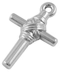 CCB Plastic Pendant, Antique Silver Color, Cross 23mm long CCB Plastic Pendant, Antique Silver Color, Cross 23mm long, 18mm wide, 5.5mm thick, hole: 2mm.