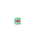 GREEN/PINK/BLACK Ceramic Slider Cube Eye w/ Enamel 10mm HOLE 2.7mm Ceramic Slider Cube Eye w/ Enamel 10mm HOLE 2.7mm