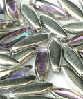 (CGD-00030-26536) GLASS DAGGERS 5 X 16 MM CRYSTAL VITRAIL LIGHT GLASS DAGGERS 5 X 16 MM CRYSTAL VITRAIL LIGHT