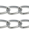 (CH4550A) Aluminum Twisted Chains Curb Chains 21MM Aluminum Twisted Chains Curb Chains