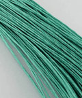 MEDIUM TURQUOISE Chinese Waxed Cotton Cord, 0.7mm Chinese Waxed Cotton Cord, 0.7mm
