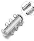(CL2842) Brass Slide lock clasp (1 SET) (CL2842) Brass Slide lock clasp (1 SET)