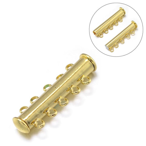 (CL3032) Tube magnetic side lock clasp (1 SET) (CL3032) Tube magnetic side lock clasp (1 SET)