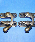 (CL4369) Wood Box Clasp (4 SETS) (CL4369) Wood Box Clasp (4 SETS)