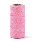HOT PINK (CM8255-B02) (CM8255-B10) Macrame Cotton Cord, Twisted Cotton Rope, 1.5mm (70m) (CM8255-B10) Macrame Cotton Cord, Twisted Cotton Rope, 1.5mm (70m)