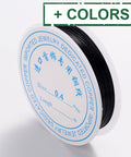 Copper Jewelry Wire, 0.4mm Copper Jewelry Wire, Nickel Free, Brown Size: about 0.4mm thick, about 15m/roll.