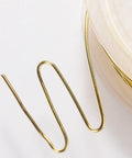 LT. GOLD (CW8234-07) Copper Jewelry Wire, 0.8mm 3 meters/roll. Copper Jewelry Wire, 0.8mm 3 meters/roll.