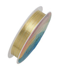 LIGHT GOLD Copper Jewelry Wire, Size: 1mm 2.5 meters Copper Jewelry Wire, Size: 1mm 2.5 meters