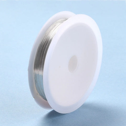 PLATINUM Copper Jewelry Wire, Size: 1mm 2.5 meters Copper Jewelry Wire, Size: 1mm 2.5 meters