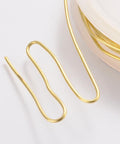 GOLD Copper Jewelry Wire, Size: 1mm 2.5 meters Copper Jewelry Wire, Size: 1mm 2.5 meters