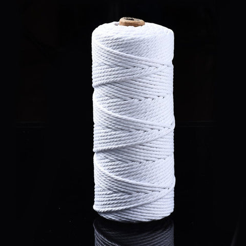 Cotton String Threads, Macrame Cord, 3mm Cotton String Threads, Macrame Cord, 3mm