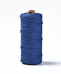 BLUE 100 METERS ROLL Cotton String Threads, Macrame Cord, 3mm Cotton String Threads, Macrame Cord, 3mm