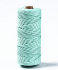 TURQOUISE 100 METERS ROLL Cotton String Threads, Macrame Cord, 3mm Cotton String Threads, Macrame Cord, 3mm