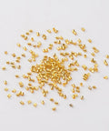 (CR1955G) Economy Brass Crimp Beads, Tube, Golden1.5mm (5 GMS) (CR1955G) Economy Brass Crimp Beads, Tube, Golden1.5mm (5 GMS)
