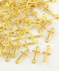 (CR3732) Metal Cross Link  (20 PCS) (CR3732) Metal Cross Link  (20 PCS)