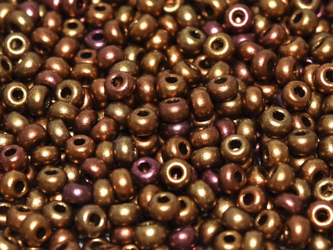 (CSB8-01610) CZECH SEED BEADS 8-0 METALLIC MIX (25 GMS) (CSB8-01610) CZECH SEED BEADS 8-0 METALLIC MIX (25 GMS)