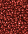 (CSB8-01890E) CZECH SEED BEADS 8/0 ETCHED LAVA RED (25 GMS) (CSB8-01890E) CZECH SEED BEADS 8/0 ETCHED LAVA RED (25 GMS)