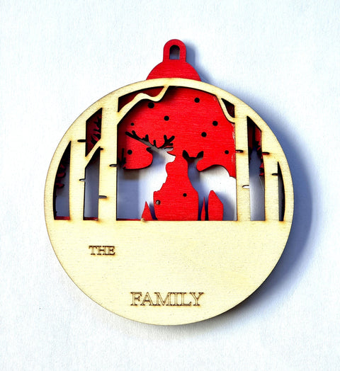 MY ... FAMILY Custom LASER ENGRAVED CUSTOM SNOW GLOBES 8-9CM DIAMETER Custom LASER ENGRAVED CUSTOM SNOW GLOBES 8-9CM DIAMETER