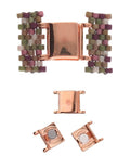 (CYM-D11-012443-RG) CYMBAL AXOS II-DELICA MAG CLASP ROSE GOLD PLATE (1 SET) CYMBAL CLASP