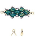 (CYM-GD-012049-GD) CYMBAL TRIADES-GEMDUO BD ENDING ANT. BRASS PLATE (4 PCS) TRIADES-GEMDUO BD ENDING ANT. BRASS PLATE
