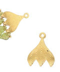 (CYM-GD-012436-GP) CYMBAL TOURLOS III-GEMDUO BD END 24K GOLD PLATE (2 PCS) TOURLOS III-GEMDUO BD END 24K GOLD PLATE