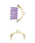 (CYM-M11-012206-AB) FRES II-11-0 BEAD ENDING ANT. BRASS PLATE (2 PCS) FRES II-11/0 BEAD ENDING ANT. BRASS PLATE