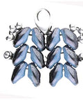(CYM-SD-012357-SP) CYMBAL KOLYMPOS-SUPERDUO ENDING ANT. SILVER PLATE (4 PCS) KOLYMPOS-SUPERDUO ENDING ANT. SILVER PLATE