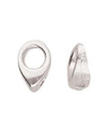 (CYM-SD-012357-SP) CYMBAL KOLYMPOS-SUPERDUO ENDING ANT. SILVER PLATE (4 PCS) KOLYMPOS-SUPERDUO ENDING ANT. SILVER PLATE