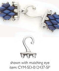 (CYM-SD-012438-SP) CYMBAL MESARIA III-SUPERDUO HOOK ANT. SILVER PLATE (2 PCS) MESARIA III-SUPERDUO HOOK ANT. SILVER PLATE