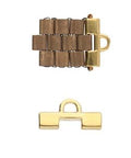 (CYM-TL-012508-GP) CYMBAL SOROS II-TILA BEAD ENDING 24K GOLD PLATE (2 PCS) SOROS II-TILA BEAD ENDING 24K GOLD PLATE 