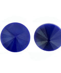 (MR14-RV046) OPAQUE BLUE CZECH RIVOLI 14MM MATUBO (2PCS) CZECH RIVOLI 14MM