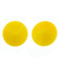 (MR14-RV050 OPAQUE YELLOW CZECH RIVOLI 14MM MATUBO (2PCS) CZECH RIVOLI 14MM
