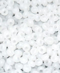 CZECH SEED BEADS 11-0 ALABASTER MATTED CZECH SEED BEADS 11/0 ALABASTER MATTED